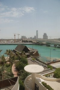 From the view from Beach Rotana