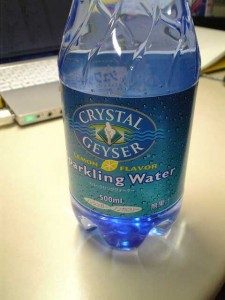 Crystal Geyser with Gas